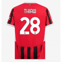 AC Milan Malick Thiaw #28 Fußballbekleidung Heimtrikot 2024-25 Kurzarm